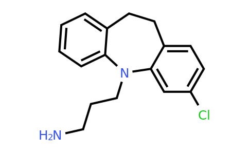 62724-32-7 | 3-(3-Chloro-10,11-dihydro-5H-dibenzo[b,f]azepin-5-yl)propan-1-amine