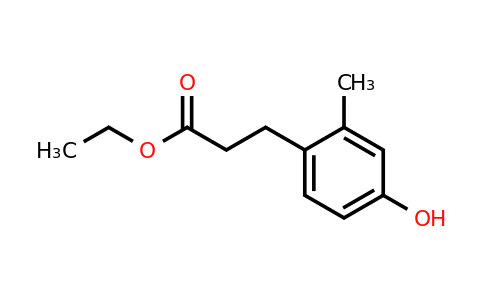628333-29-9 | Ethyl 3-(4-hydroxy-2-methylphenyl)propanoate