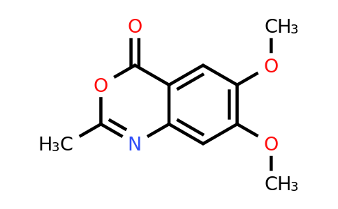 6286-65-3 | 6,7-Dimethoxy-2-methyl-4h-3,1-benzoxazin-4-one