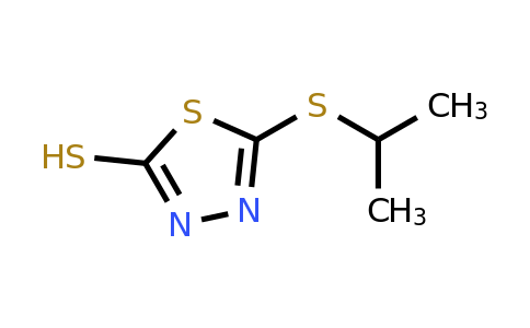 62868-67-1 | 5-(Isopropylthio)-1,3,4-thiadiazole-2-thiol