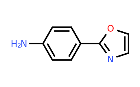 62882-11-5 | 4-(Oxazol-2-yl)aniline
