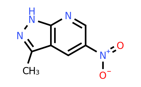 62908-83-2 | 3-Methyl-5-nitro-1H-pyrazolo[3,4-b]pyridine