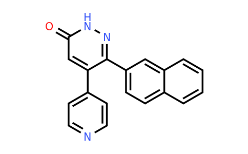 629623-78-5 | 6-(Naphthalen-2-yl)-5-(pyridin-4-yl)pyridazin-3(2H)-one