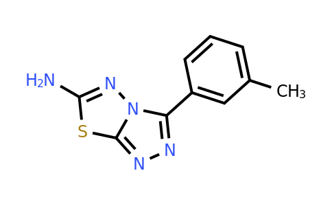 629652-21-7 | 3-(m-tolyl)-[1,2,4]Triazolo[3,4-b][1,3,4]thiadiazol-6-amine
