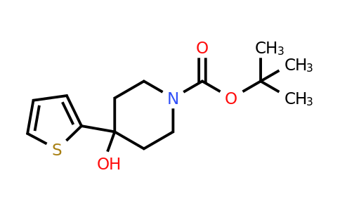 630119-99-2 | tert-butyl 4-hydroxy-4-(thiophen-2-yl)piperidine-1-carboxylate