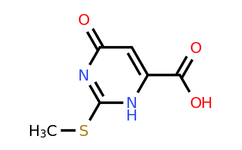 6314-14-3 | 2-(Methylthio)-6-oxo-3,6-dihydropyrimidine-4-carboxylic acid