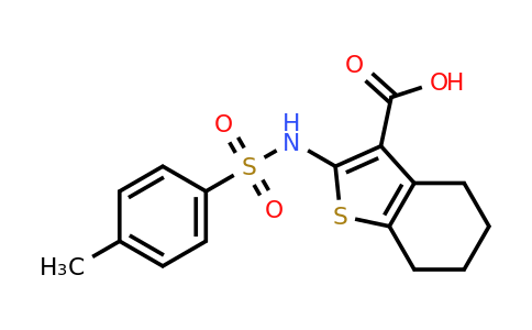 63183-30-2 | 2-((4-Methylphenyl)sulfonamido)-4,5,6,7-tetrahydrobenzo[b]thiophene-3-carboxylic acid