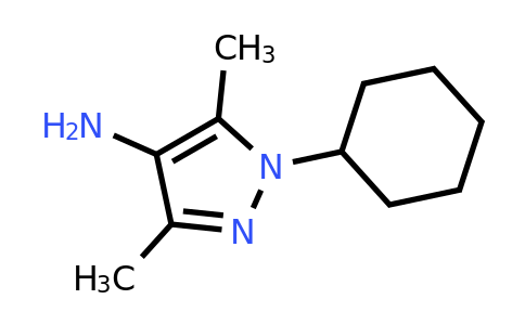 63204-03-5 | 1-Cyclohexyl-3,5-dimethyl-1h-pyrazol-4-amine