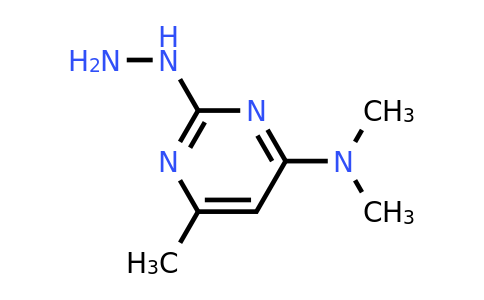 63206-75-7 | 2-Hydrazinyl-N,N,6-trimethylpyrimidin-4-amine