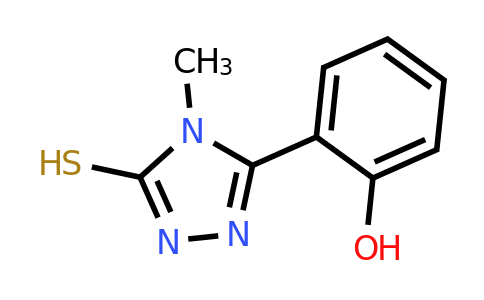 63224-33-9 | 2-(5-Mercapto-4-methyl-4H-1,2,4-triazol-3-yl)phenol