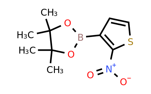 632325-54-3 | 4,4,5,5-Tetramethyl-2-(2-nitrothiophen-3-yl)-1,3,2-dioxaborolane
