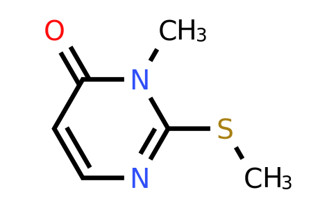 6327-98-6 | 3-Methyl-2-(methylsulfanyl)-3,4-dihydropyrimidin-4-one