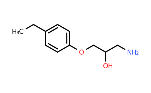 63273-71-2 | 1-Amino-3-(4-ethylphenoxy)propan-2-ol