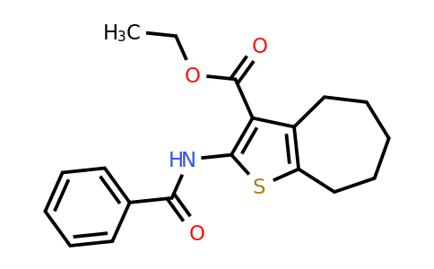 63274-52-2 | Ethyl 2-benzamido-5,6,7,8-tetrahydro-4H-cyclohepta[b]thiophene-3-carboxylate