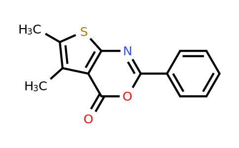 63274-60-2 | 5,6-Dimethyl-2-phenyl-4H-thieno[2,3-d][1,3]oxazin-4-one