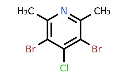 633318-46-4 | 3,5-Dibromo-4-chloro-2,6-dimethylpyridine