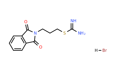 63344-94-5 | {[3-(1,3-Dioxo-2,3-dihydro-1h-isoindol-2-yl)propyl]sulfanyl}methanimidamide hydrobromide