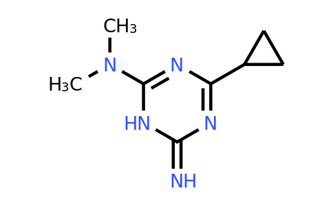 634165-96-1 | 4-Cyclopropyl-6-imino-N,N-dimethyl-1,6-dihydro-1,3,5-triazin-2-amine