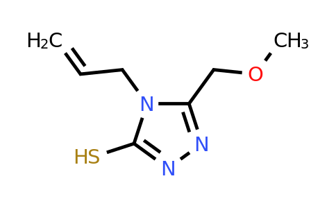 634166-18-0 | 4-Allyl-5-(methoxymethyl)-4H-1,2,4-triazole-3-thiol