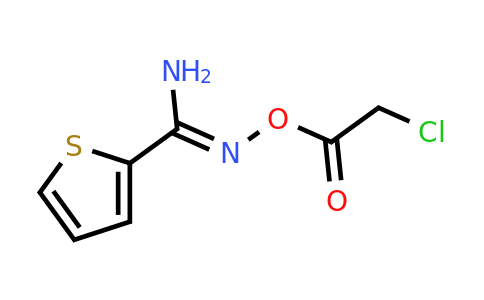 63417-80-1 | (Z)-n'-(2-chloroacetoxy)thiophene-2-carboximidamide