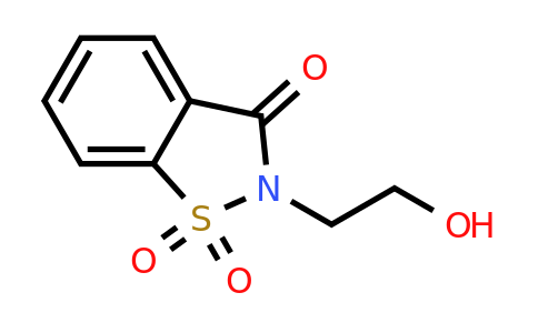 6343-81-3 | 2-(2-Hydroxyethyl)benzo[d]isothiazol-3(2H)-one 1,1-dioxide