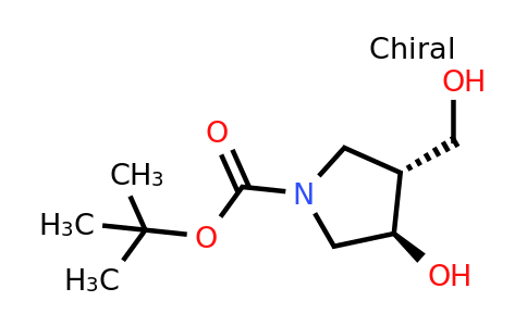 635319-09-4 | tert-Butyl (3R,4R)-3-hydroxy-4-(hydroxymethyl)pyrrolidine-1-carboxylate