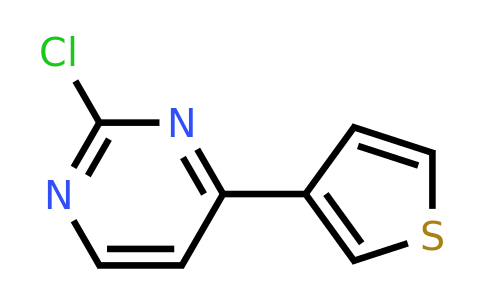 63558-68-9 | 2-Chloro-4-(thiophen-3-yl)pyrimidine