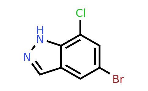 635712-44-6 | 5-Bromo-7-chloro-1H-indazole