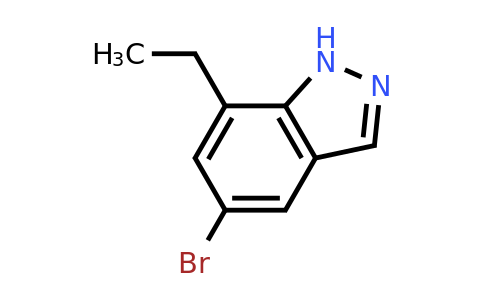 635712-49-1 | 5-Bromo-7-ethyl-1H-indazole