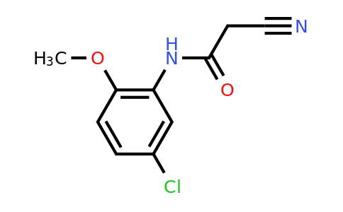 N-(5-chloro-2-methoxyphenyl)-2-cyanoacetamide