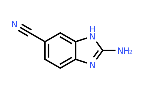 63655-40-3 | 2-Amino-1H-benzo[d]imidazole-6-carbonitrile