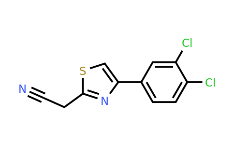 637015-80-6 | 2-[4-(3,4-dichlorophenyl)-1,3-thiazol-2-yl]acetonitrile