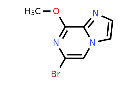 63744-25-2 | 6-Bromo-8-methoxyimidazo[1,2-a]pyrazine