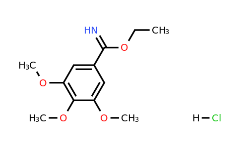 6383-98-8 | Ethyl 3,4,5-trimethoxybenzene-1-carboximidate hydrochloride