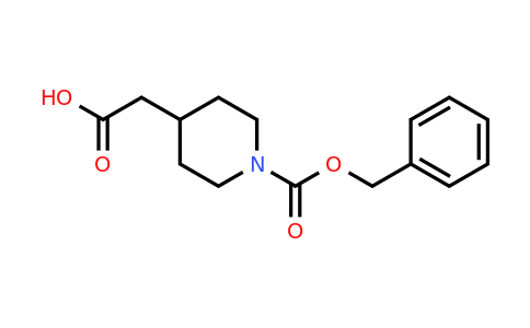 63845-28-3 | 2-(1-((Benzyloxy)carbonyl)piperidin-4-yl)acetic acid