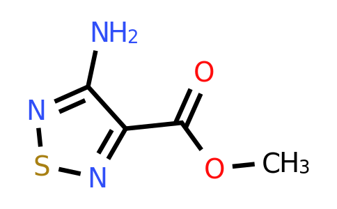 63875-18-3 | Methyl 4-amino-1,2,5-thiadiazole-3-carboxylate