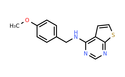 63893-95-8 | N-[(4-methoxyphenyl)methyl]thieno[2,3-d]pyrimidin-4-amine