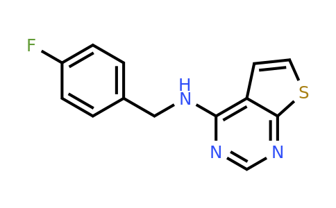63893-96-9 | n-(4-Fluorobenzyl)thieno[2,3-d]pyrimidin-4-amine