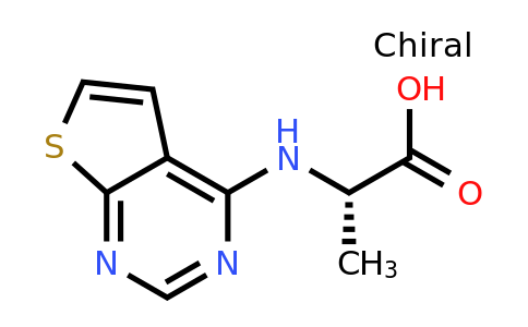 63895-63-6 | (2s)-2-({thieno[2,3-d]pyrimidin-4-yl}amino)propanoic acid