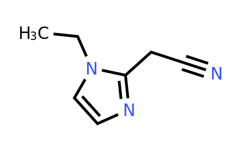 63928-03-0 | 2-(1-Ethyl-1h-imidazol-2-yl)acetonitrile