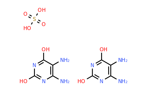 63981-35-1 | 5,6-Diamino-2,4-dihydroxypyrimidine hemisulfate