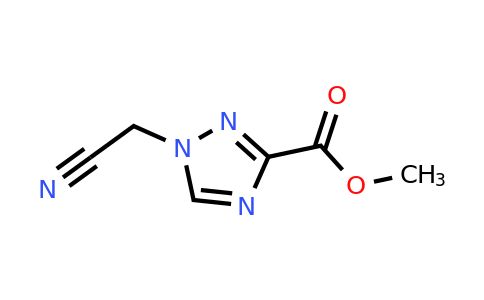 64074-25-5 | Methyl 1-(cyanomethyl)-1H-1,2,4-triazole-3-carboxylate