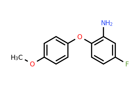 5-Fluoro-2-(4-methoxyphenoxy)aniline