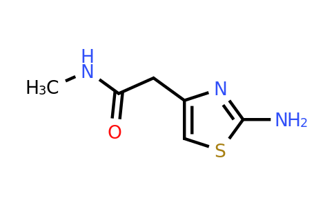 640768-50-9 | 2-(2-Amino-1,3-thiazol-4-yl)-N-methylacetamide