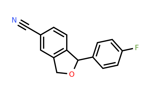 64169-67-1 | 1-(4-Fluorophenyl)-1,3-dihydroisobenzofuran-5-carbonitrile