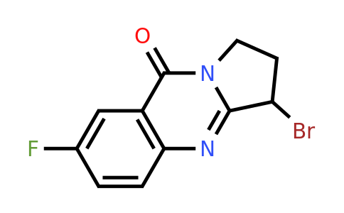 642491-90-5 | 3-Bromo-7-fluoro-2,3-dihydropyrrolo[2,1-b]quinazolin-9(1h)-one