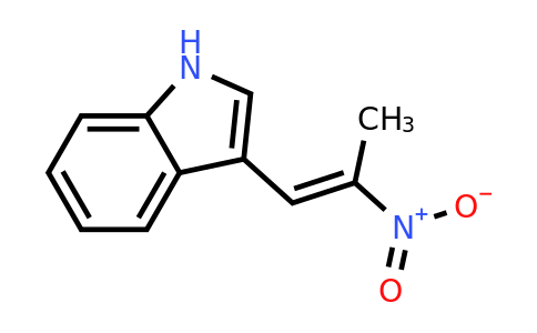 3-[(1e)-2-nitroprop-1-en-1-yl]-1h-indole