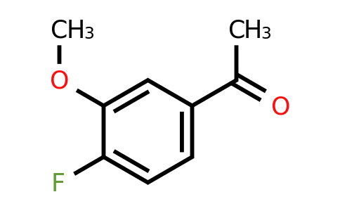 64287-19-0 | 1-(4-Fluoro-3-methoxyphenyl)ethanone