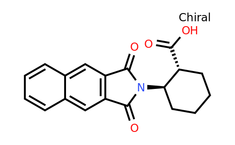 642995-15-1 | (1R,2R)-2-(1,3-dioxo-1,3-dihydro-2H-benzo[f]isoindol-2-yl)cyclohexane-1-carboxylic acid