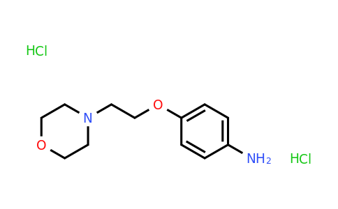 4-[2-(morpholin-4-yl)ethoxy]aniline dihydrochloride